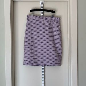 J crew the pencil skirt in pink